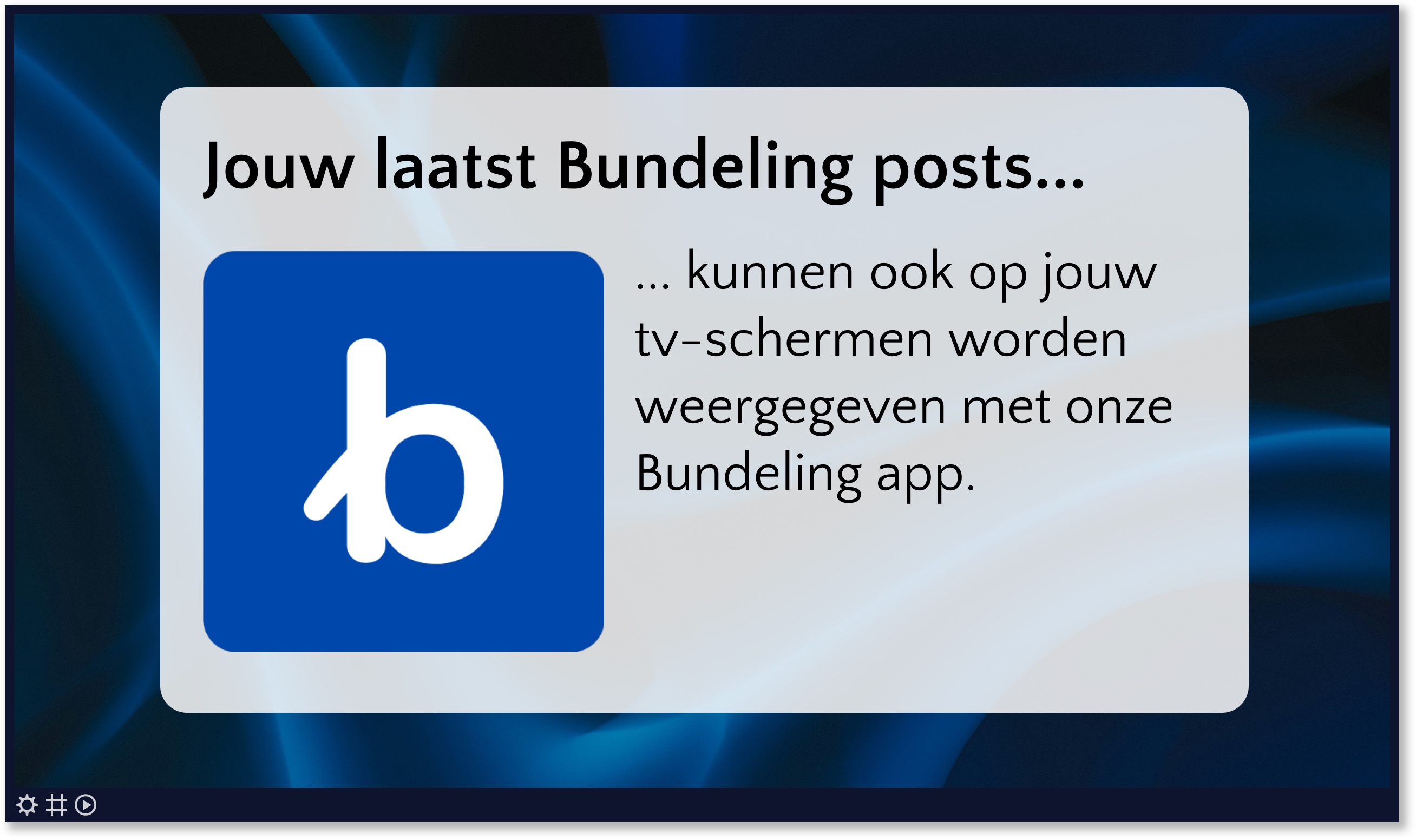 Bundeling